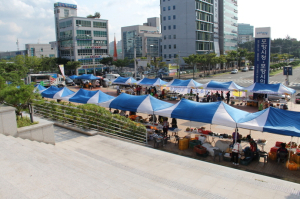 추석맞이 포항시 농축수특산물 직거래장터 문전성시!