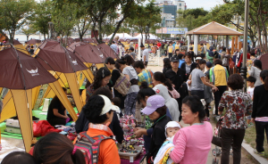 착한 가게 포항벼룩시장, 11월 2일은 포항운하에서