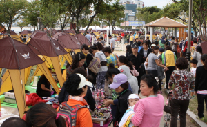 착한 가게 포항벼룩시장, 11월 2일은 포항운하에서