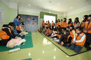 포스코, 초등학생들을 위한 ‘겨울방학 안전체험교육’ 