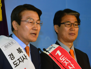 박승호 권오을 경선 후보 사퇴