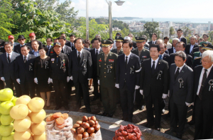 “숭고한 희생 잊지 않겠습니다.”