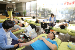 포스코 포항제철소, '사랑의 헌혈운동'