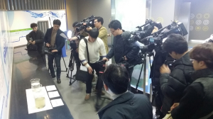 환경부 기자단, 포항시 하수재이용시설 취재