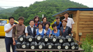 오천읍 바르게살기협, 독거노인 반찬봉사 활동