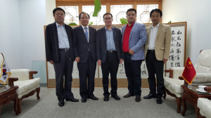 중국 헤이룽장성(黑龍江省) 헤이허(黑河)시 인민정부 위용 부비서장 일행 포항 방문