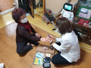 포항시 남구보건소, 한파 대비 건강 취약계층 방문 건강관리 나섰다!