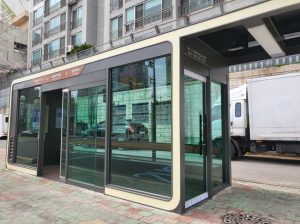 포항시, 대중교통 서비스 개선…‘스마트 미세먼지 안심 승강장’ 설치 운영