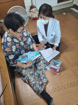 포항시 남구보건소, 폭염 대비 건강 취약계층 건강관리 강화 나서