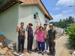 구미시 봉사를 사랑하는 사람들의 모임, 위기가구 주거환경 개선