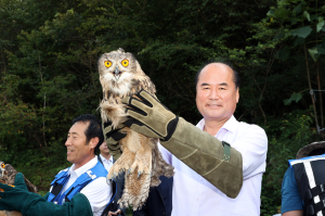 상주시, 구조 및 재활치료 천연기념물 자연으로 방사