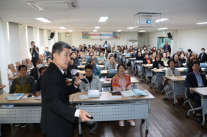 이강덕 시장, ‘첨단산업 육성과 지역 정주 여건 개선’ 주제로 특강