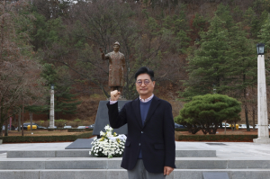 문충운 환동해연구원장, 내년 총선 예비후보 등록…본격 선거운동 돌입