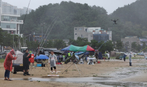 포항 영일대해수욕장서 2024 전국드론낚시대회 열려