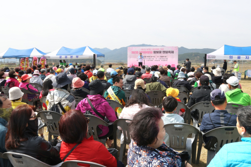 맨발로 걷는 황톳길…제2회 선덕여왕길 맨발축제 성료