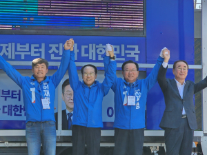 더불어민주당 주요인사 경북 집중 공략, 막바지 총력전 돌입