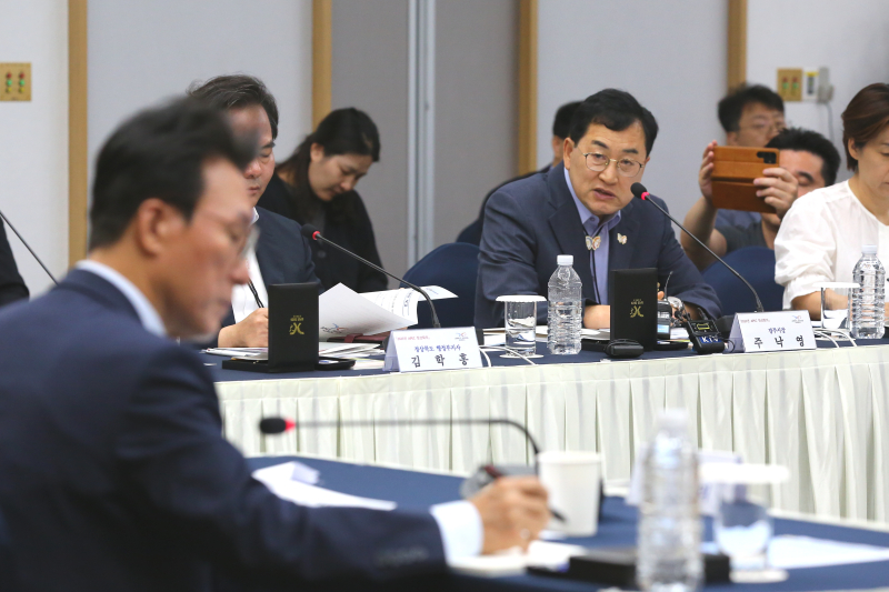경주 찾은 김민석 국무총리, APEC 준비상황 점검
