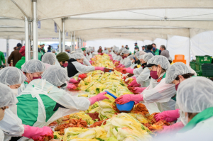 영덕군 새마을회, 사랑의 김장 나눔 행사 펼쳐