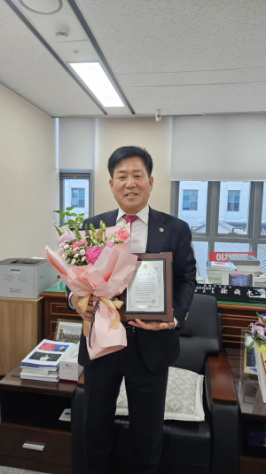 서석영 도의원, ‘행정감사·예산심사 우수의원’ 선정