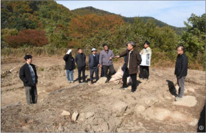 포항시 향토문화유산 ‘안국사지’ 긴급발굴조사, 과거 사찰 유구 확인