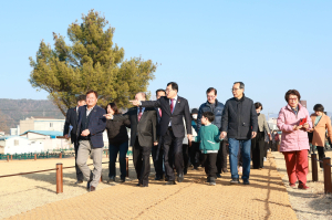 주낙영 경주시장, 성동동 전랑지 현장 점검