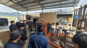 경주시, 거점 농가에서 벼 종자 온탕소독 무료 운영