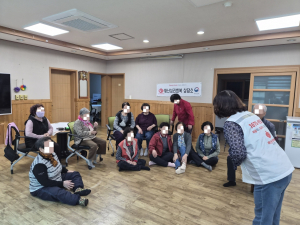 대한적십자사 경북지사, 산불 트라우마 주민 141명 ‘재난심리 안정화 교육’실시
