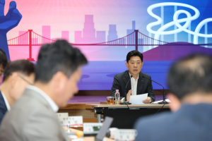 박용선 포항시장, 첫 확대간부회의…국비 확보·재난 대응·민생 회복 강조