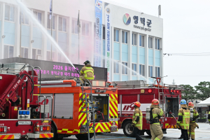 영덕군, 을지연습 연계해 민간 대피 및 드론 대응훈련 전개